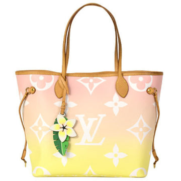 Louis Vuitton By The Pool Neverfull MM Tote Bag Monogram Rose Claire M45680