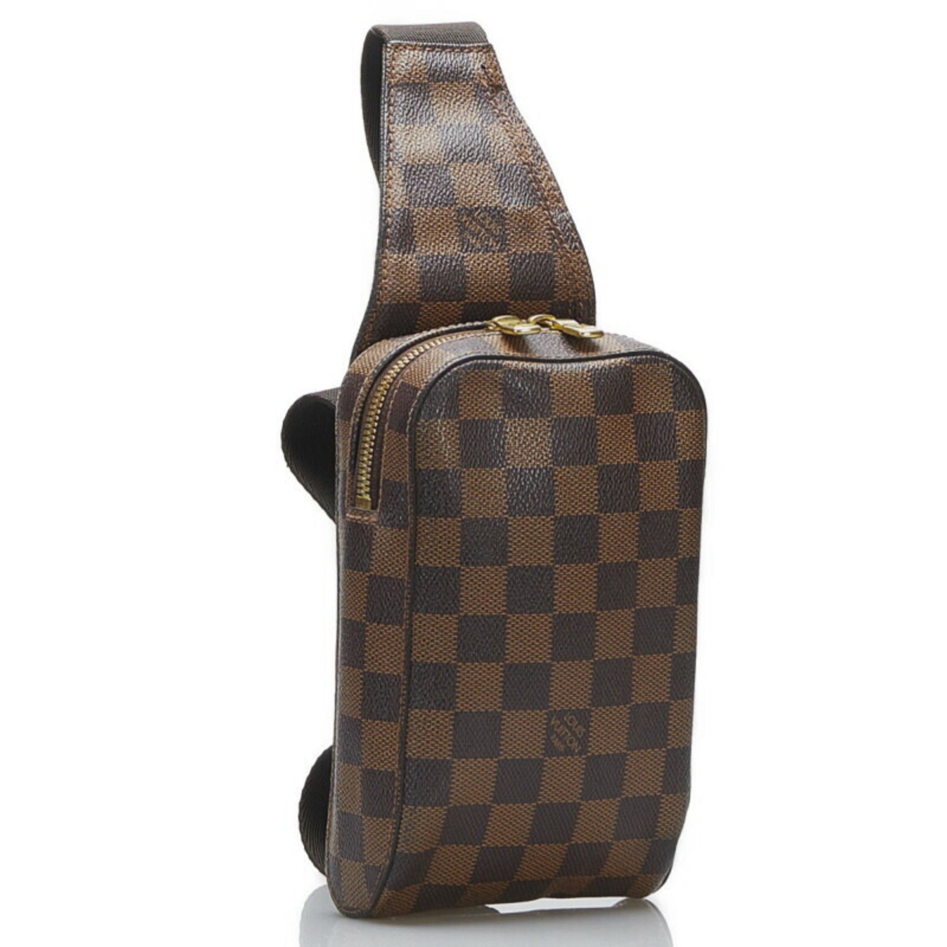 Louis Vuitton Damier Geronimo Shoulder Bag Body Waist N51994 Brown