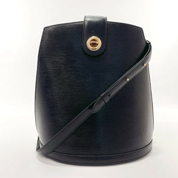 LOUIS VUITTON Cluny Shoulder Bag Epi Leather  M52252 Women's Black