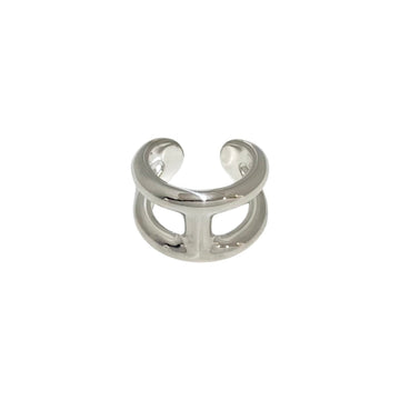 HERMES Osmozu GM Silver 925 Ring No. 10 Accessories Small Items Women's 25755