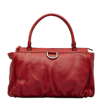 GUCCI Abbey Tote Bag Shoulder 341491 Red Leather Women's