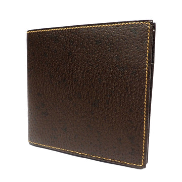 OLDGUCCI old Gucci bi-fold wallet men's pigskin brown