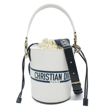 Dior vibe micro bucket bag White leather S6250OSGQ