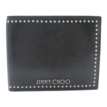 JIMMY CHOO wallet Black leather