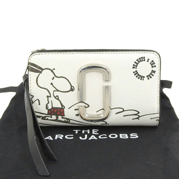 MARC JACOBS x Peanuts Snoopy Collaboration L-shaped Zipper Folding Wallet Logo M0016786