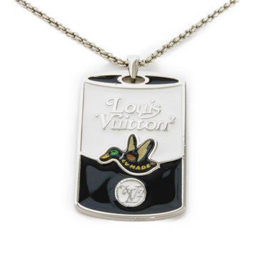 LOUIS VUITTON Necklace Pendant LV Mountain Can Virgil Abloh NIGO Camo Duck White Squared M69474 Men's Accessories Jewelry