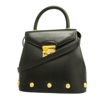 SALVATORE FERRAGAMOAuth  2 Way Bag Women's Leather Handbag,Shoulder Bag Black