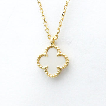 VAN CLEEF & ARPELS Sweet Alhambra VCARF69100 Yellow Gold [18K] Shell Women,Men Fashion Pendant Necklace [Gold]