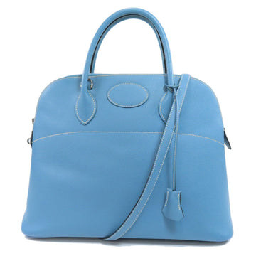 Hermes Bolide 37 Blue Jean Handbag Epson Ladies HERMES