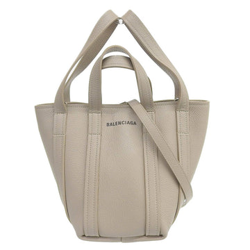 Balenciaga Bag Ladies 2way Handbag Shoulder Leather Gray
