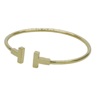 TIFFANY&Co. Bracelet Ladies 750YG T Wire Small Yellow Gold 60010761 Polished