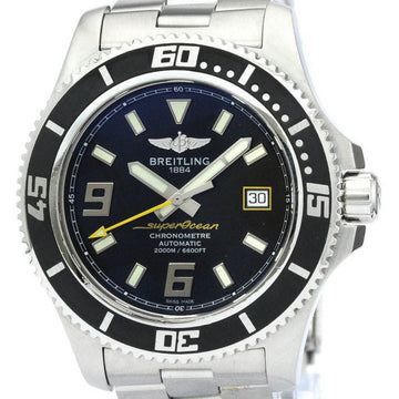 Polished BREILING Superocean 44 Steel Automatic Mens Watch A17391 BF562257