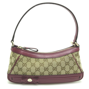 GUCCI Mayfair Ladies Handbag 269898 Leather Beige/Bordeaux