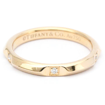 TIFFANY True Band Ring Pink Gold [18K] Fashion Diamond Band Ring Carat/0.05 Pink Gold