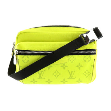 LOUIS VUITTON Bum Bag Outdoor Taigarama Body M30251 PVC Leather Jaune Yellow Black