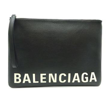Balenciaga Handbags Women's Clutch Bags 594350 11ZCM 1090 Calf Black