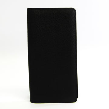 LOUIS VUITTON Taurillon Portofeuil Broza M58192 Men's Leather Long Wallet [bi-fold] Black