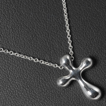 TIFFANY Small Cross Necklace Silver 925 &Co.