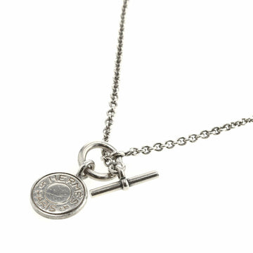 Hermes Necklace Serie Lariet Silver 925 Ladies HERMES