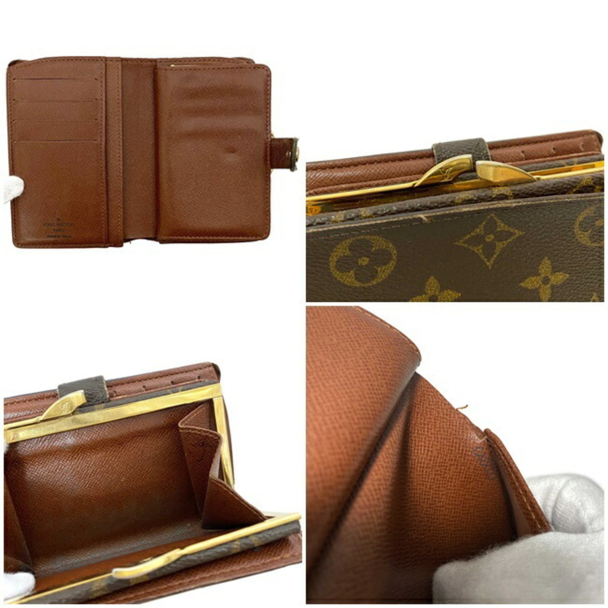 Louis Vuitton, Bags, Louis Vuitton Monogram Portefeuille Viennois Wallet  M6674 Lv 9114f