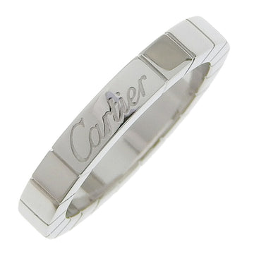 CARTIER Laniere B4045000 K18 White Gold No. 9 Women's Ring