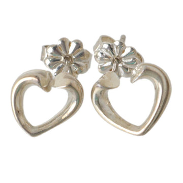 TIFFANY & Co. / Paloma Picasso Heart Motif Earrings Sterling Silver