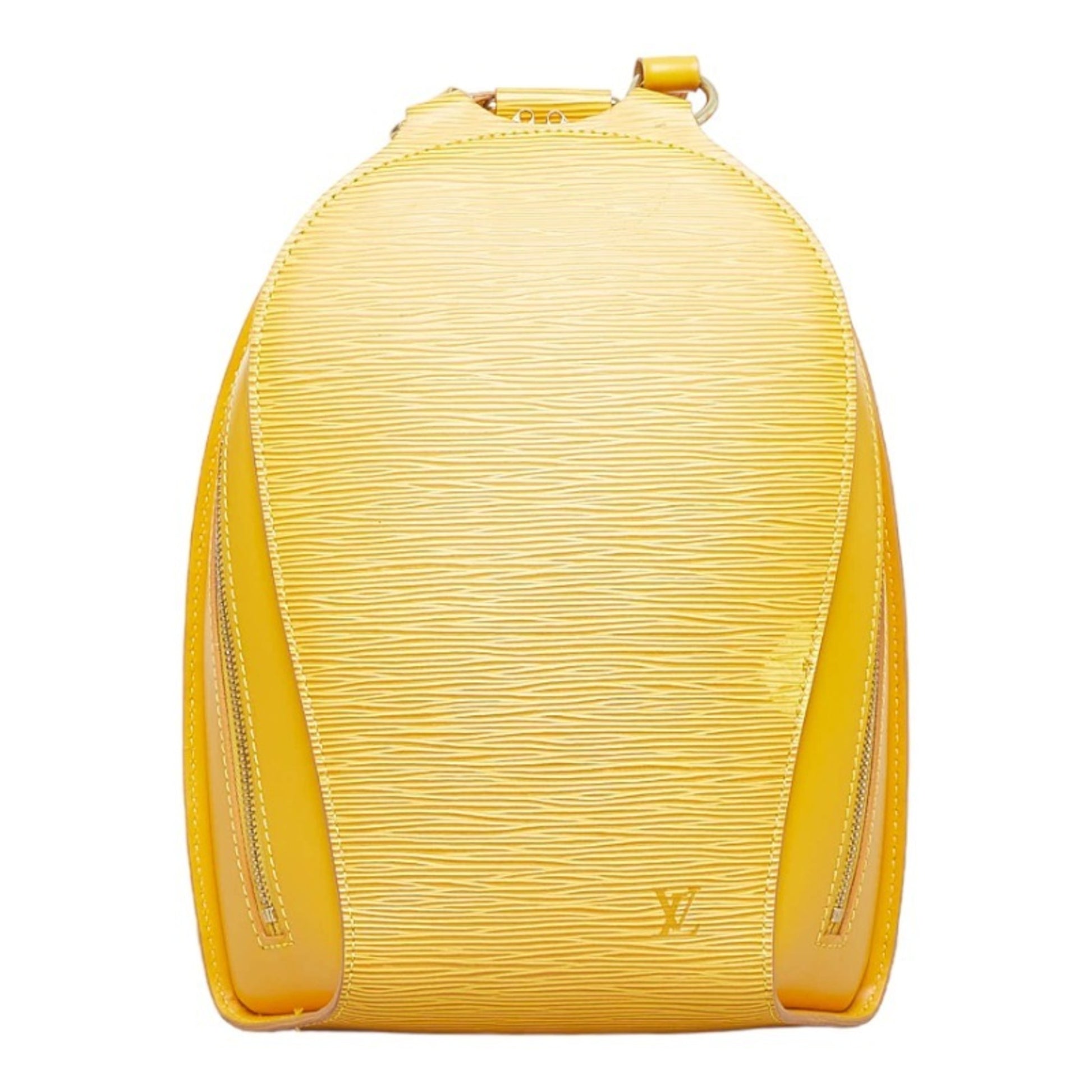 LOUIS VUITTON Epi Mabillon Backpack M52239 Tassili Yellow Leather Wome