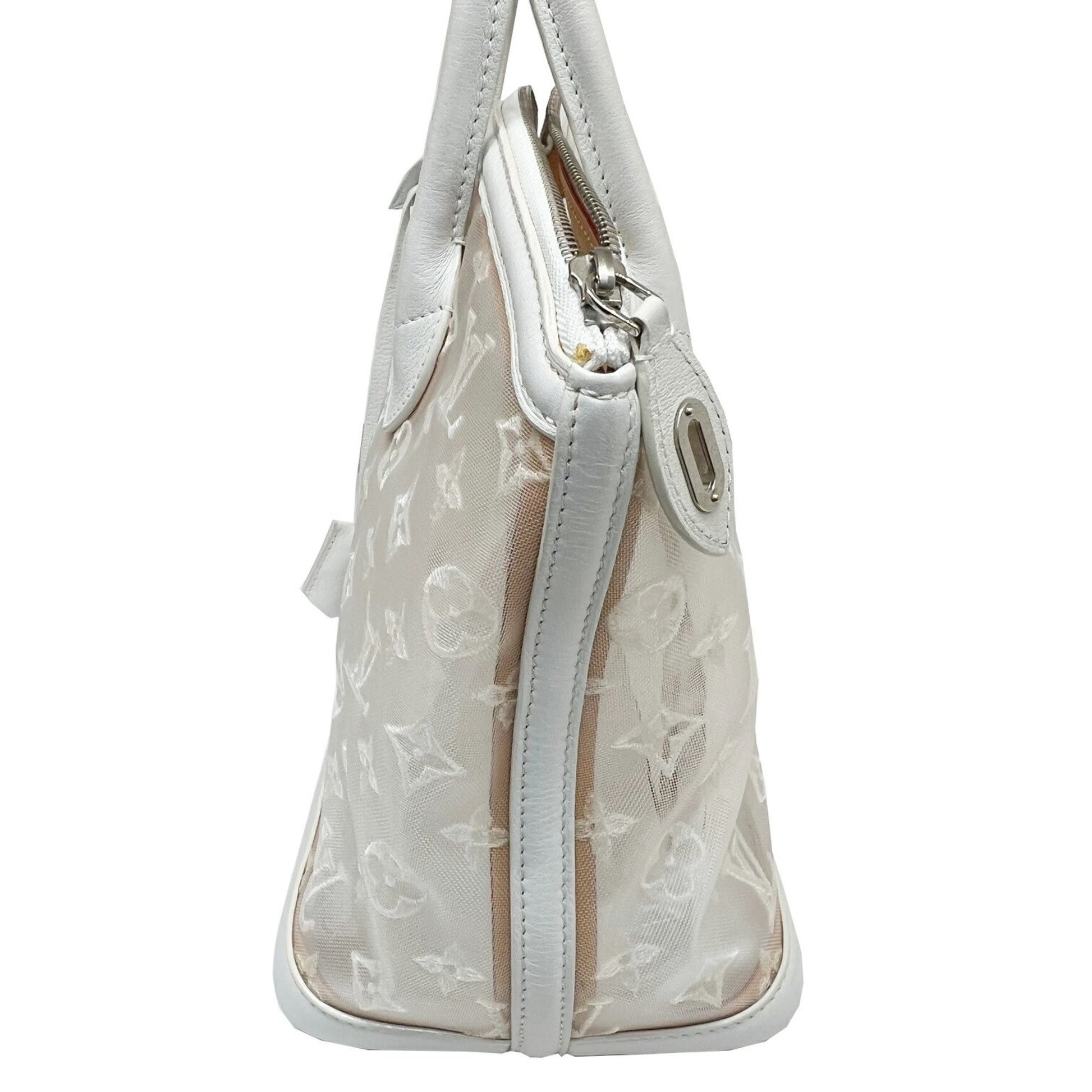 Louis Vuitton Handbag Monogram Transparency Lockit M40699 Auction