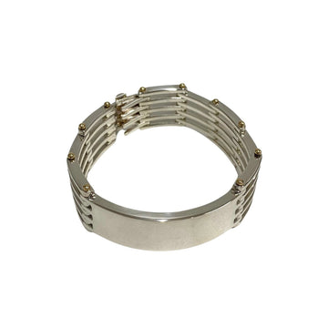 TIFFANY&Co.  Gate Link Bracelet 925 Silver Bangle Men Women
