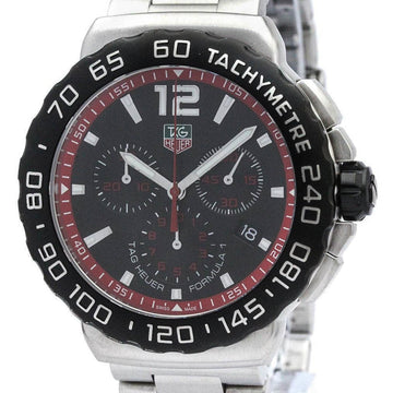 TAG HEUERPolished  Formula 1 Chronograph Steel Quartz Watch CAU1116 BF562872