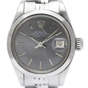 ROLEXVintage  Oyster Perpetual Date 6916 Steel Automatic Ladies Watch BF566035