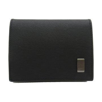 DUNHILL coin purse Black leather 19F2F80SGR