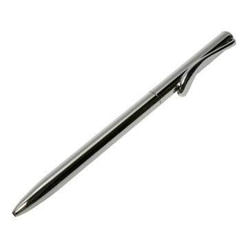 TIFFANY&Co.  Elsa Peretti Ballpoint Pen Pencil Luxury Drop Clip Writing Instrument Stationery Rotating Silver