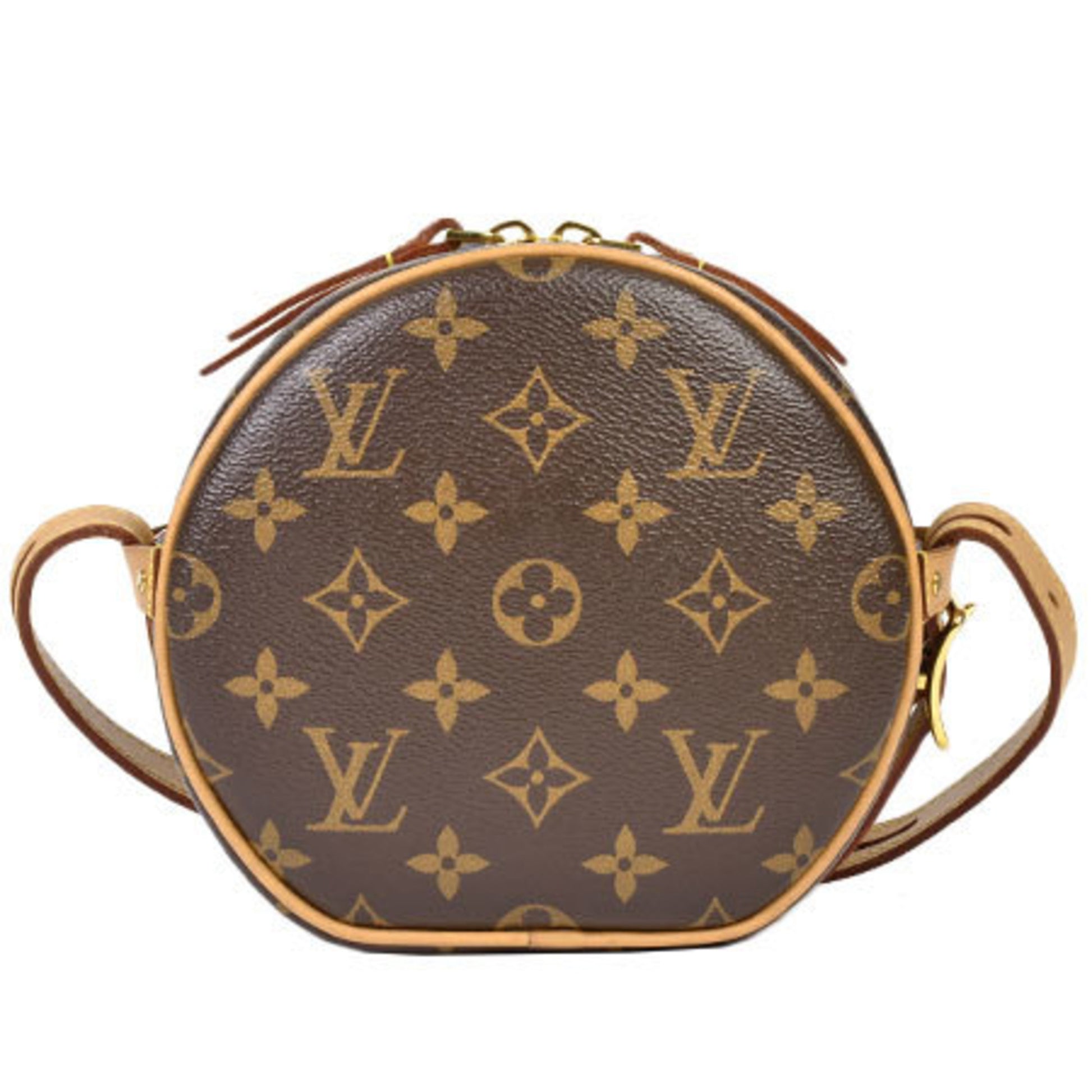 Auth LOUIS VUITTON M52294 Monogram Shoulder Bag Bowat Chapo Suple Brown LV