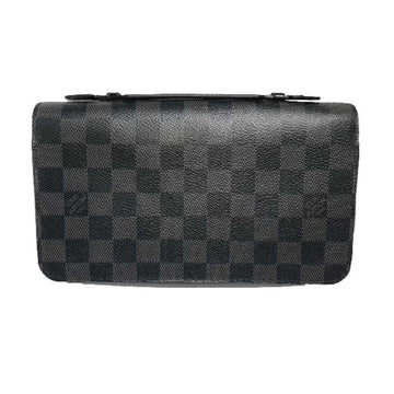 LOUIS VUITTON Zippy XL Damier Graphite Wallet N41503  Second Bag LV