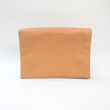 CELINE Women's Leather Clutch Bag Pink Beige