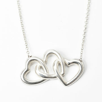 TIFFANY necklace pendant silver &Co. Elsa Perettin triple heart motif