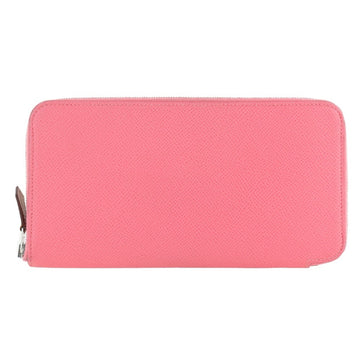 Hermes Azap Long Silk In Vaux Epsom x Rose Azare Pink D Women's Wallet