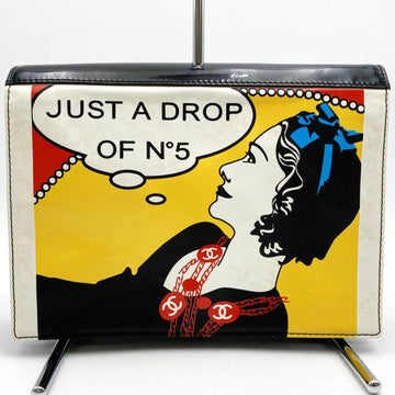 CHANEL Mademoiselle No.5 Clutch Bag Second Pouch Illustration JUST A DROP OF NO.5 Ladies Fashion