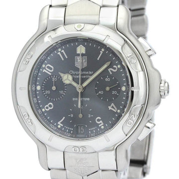 TAG HEUERPolished  6000 Chronograph Steel Automatic Mens Watch CH5112 BF561967