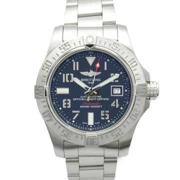 BREITLING Avenger 2 Seawolf Wrist Watch Wrist Watch A17331 Mechanical Automatic Black Stainless Steel A17331
