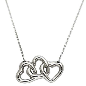 TIFFANY triple heart necklace silver Ag 925 &Co.