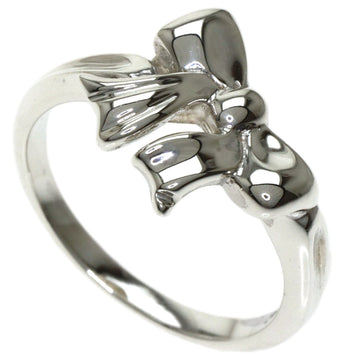 TIFFANY Ribbon Ring Silver Ladies &Co.