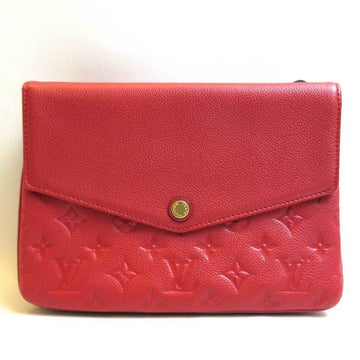 LOUIS VUITTON Bag Twice Threes Red Mini Shoulder Pochette Ladies Monogram Amplant M50259