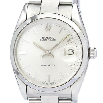 ROLEXVintage  Oyster Date Precision 6694 Steel Hand Winding Mens Watch BF561026