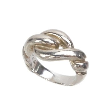 Hermes Torsado Ring SV925 Silver Approx. 9