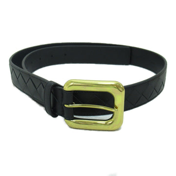 BOTTEGA VENETA Intrecciato belt Black Calfskin [cowhide] 734910V2Q81101985