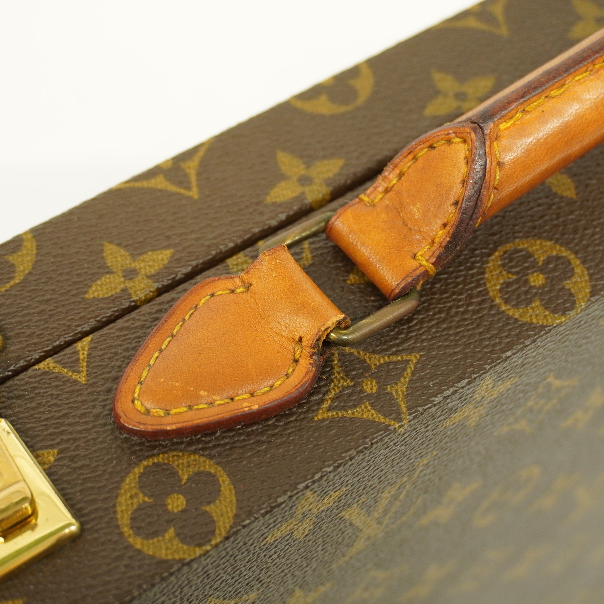 LV TRUNK LEATHER PHONE CASE –
