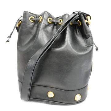 SALVATORE FERRAGAMOAuth  2 Way Bag Women's Leather Shoulder Bag Black