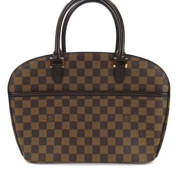 LOUIS VUITTON Hand Bag N51282 Sarria Horizontal Damier Ebene Leather Women's  PVC